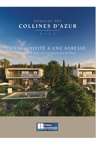 Couverture plaquette Domaine des Collines d'Azur