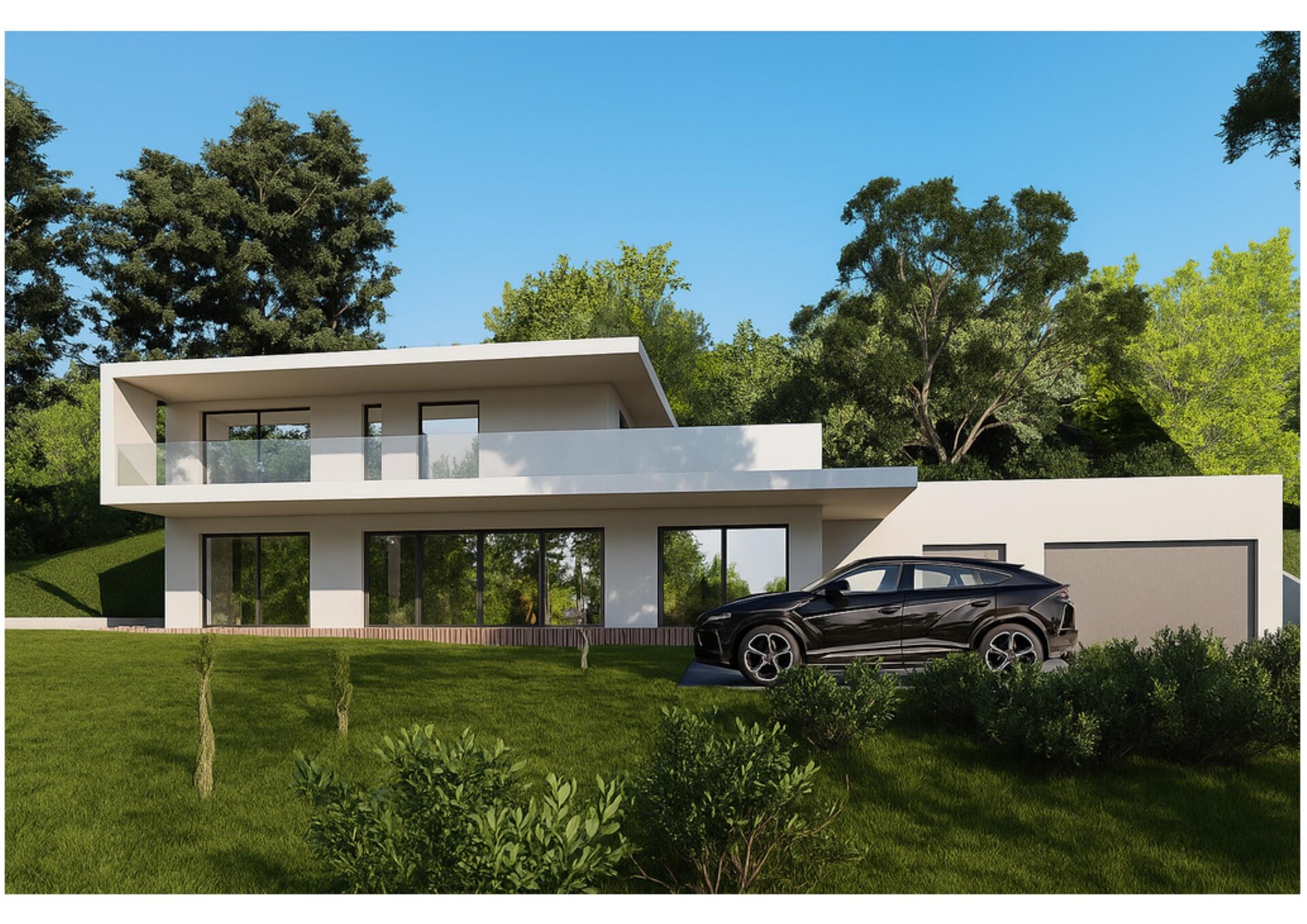 Terres de Saint Paul — villa contemporaine