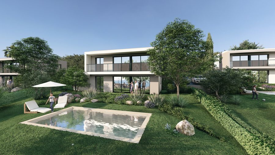 Villa — piscine et terrasse